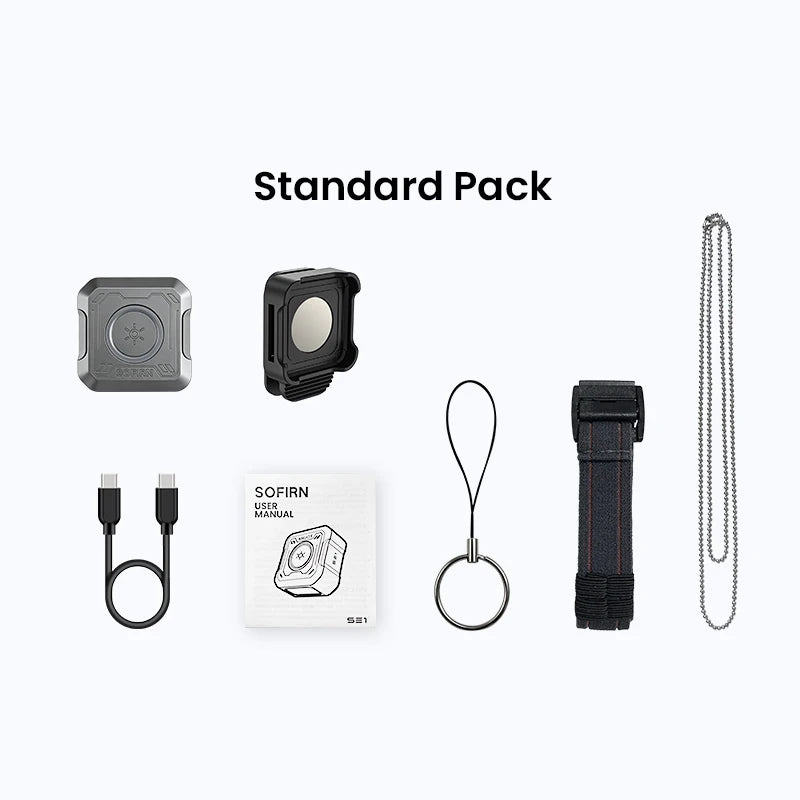 Sofirn Mini SE1 EDC Pocket Flashlight RGB Ring UV Magnetic