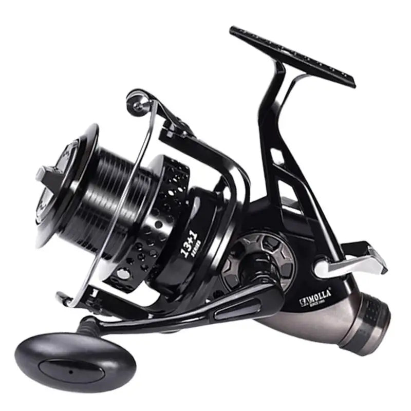 Spincast Fishing Reel Long Distance Saltwater Surf Casting Ergonomic Handle