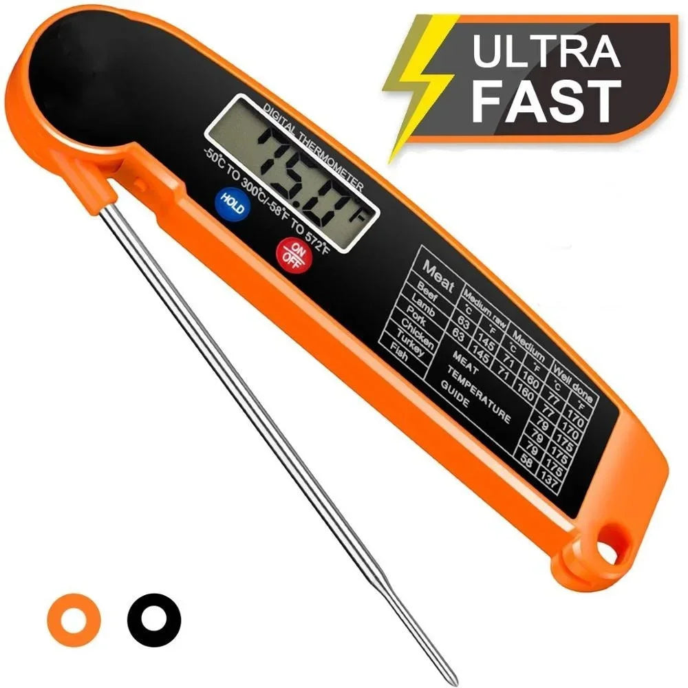 Digital Kitchen Thermometer For Meat Water And Milk Cooking