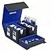 Commander Deck Box for MTG, Trading Card Storage Box Fits 400+ Double-Sleeved Cards, 5-IN-1 Multi-purpose Removable Deck Case with Dice Tray, Display Window for TCG/Sports Card