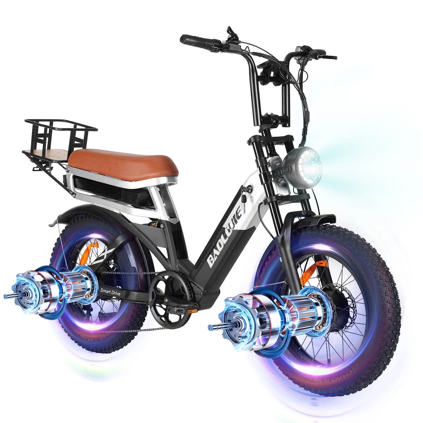 Baolujie DM01 60V 30Ah Electric Bike 42 MPH EBike