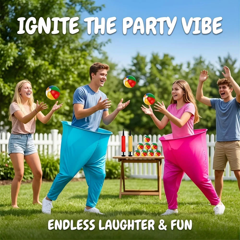 12pcs Set of Fun Grandma Pants Throwing Games, Suitable for Parties and Backyard Family Interactive Game Sets, Grandma Pants Throwing Games, Suitable for Outdoor Party Games, Family Interactive Toys, Playroom Activities, Suit