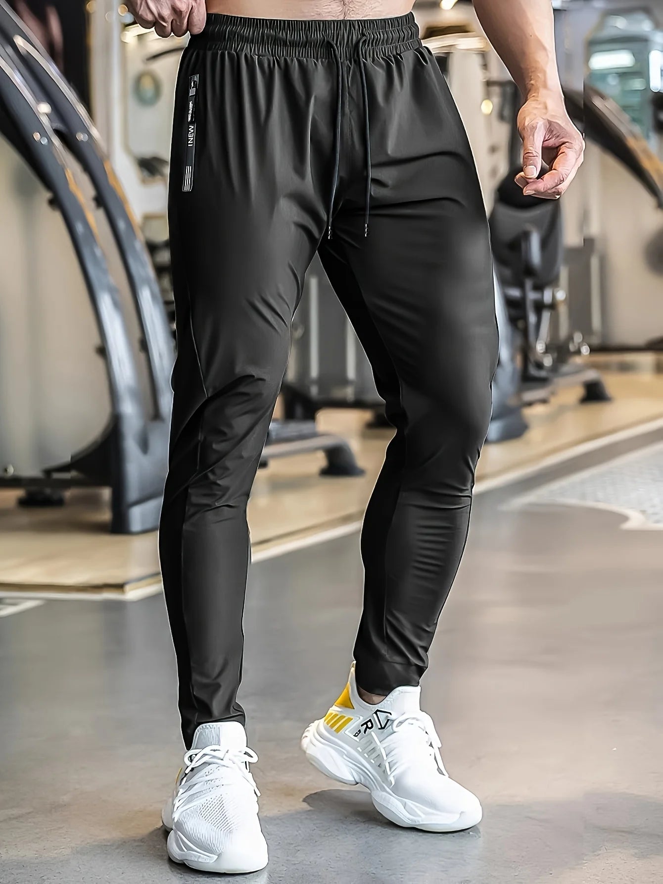 LANE JT Mens Summer Lightweight Breathable Jogging Pants Outdoor