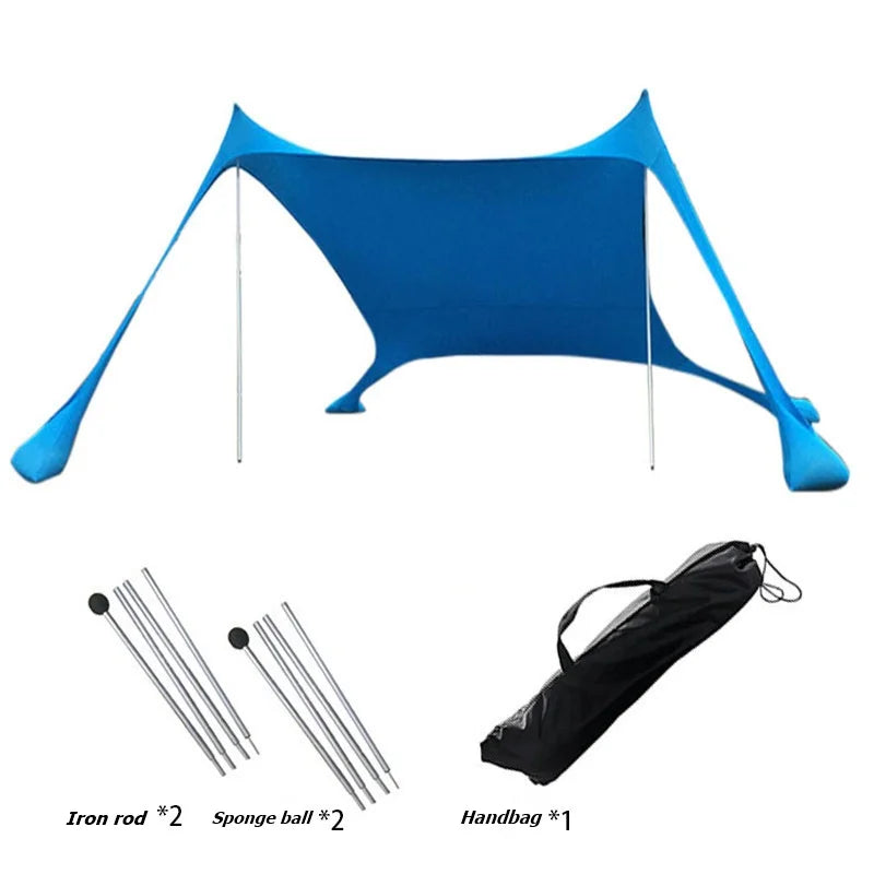 Portable Canopy Tent For Camping Picnic And Outdoor Sun Shelter