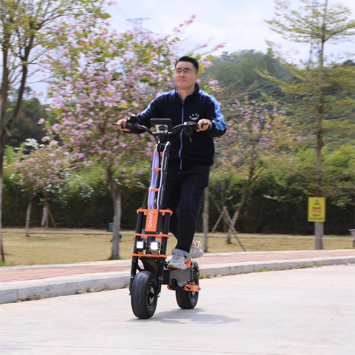 Upgraded 8000W Dual Motor Off-Road Electric Scooter