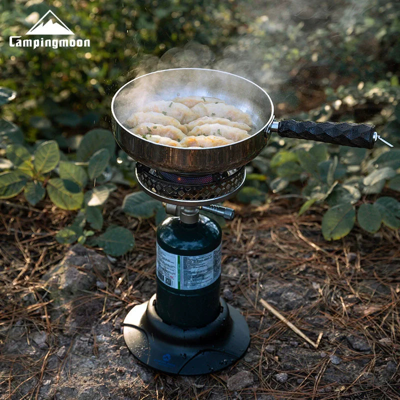 CAMPINGMOON PG-4 Scott Propane Stove Camping Large Diameter Windproof and Stable Pressure Stove Head Portable High Power Gas Stove