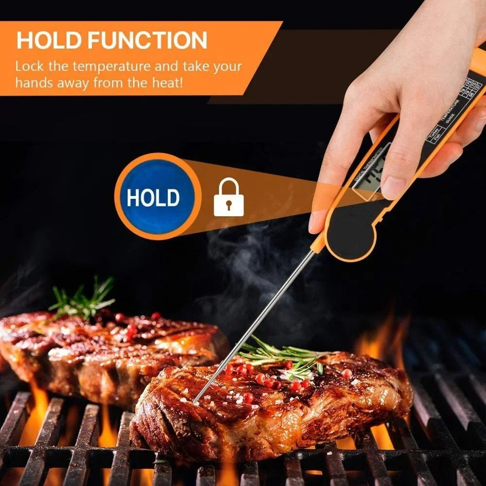 Digital Kitchen Thermometer For Meat Water And Milk Cooking