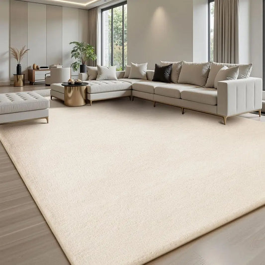 Fluffy 100 Polyester Wool Sisal Area Rug Machine Washable