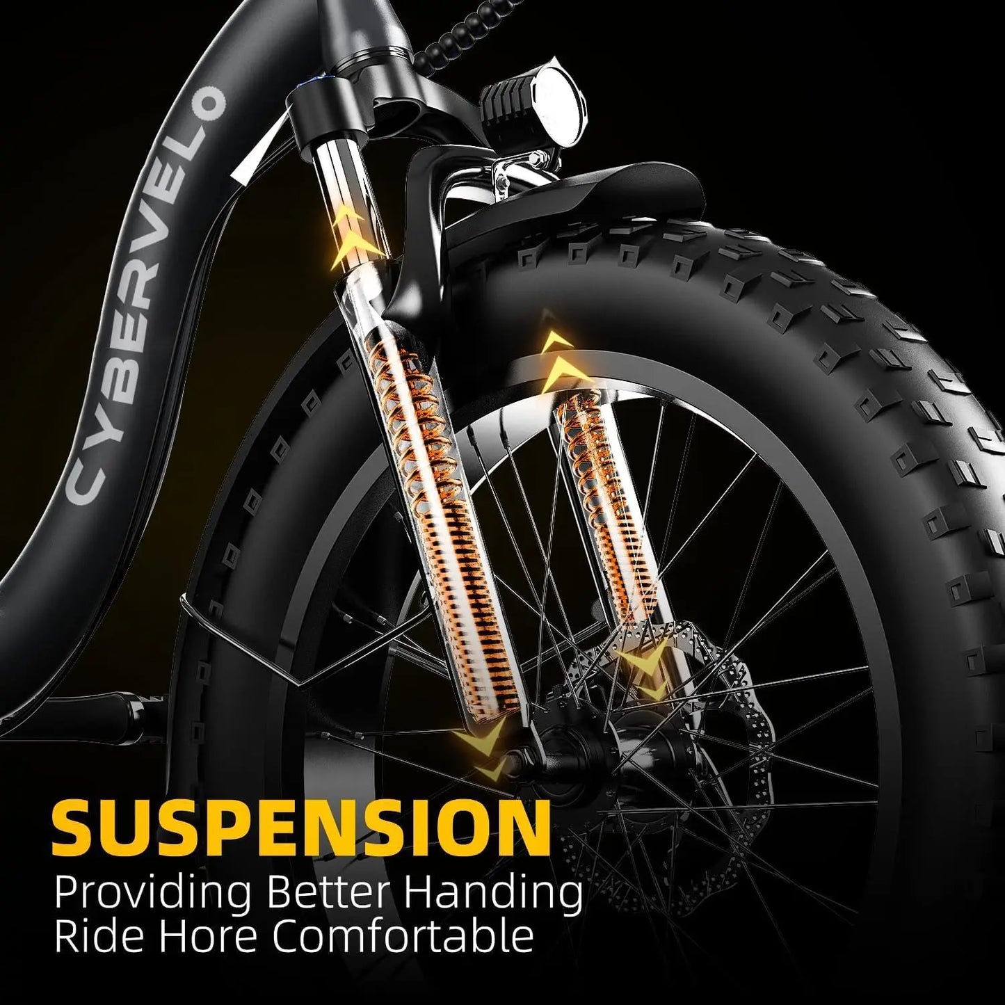 MARS700 Long Range Fat Tire Folding Electric Bike 1000W 30MPH