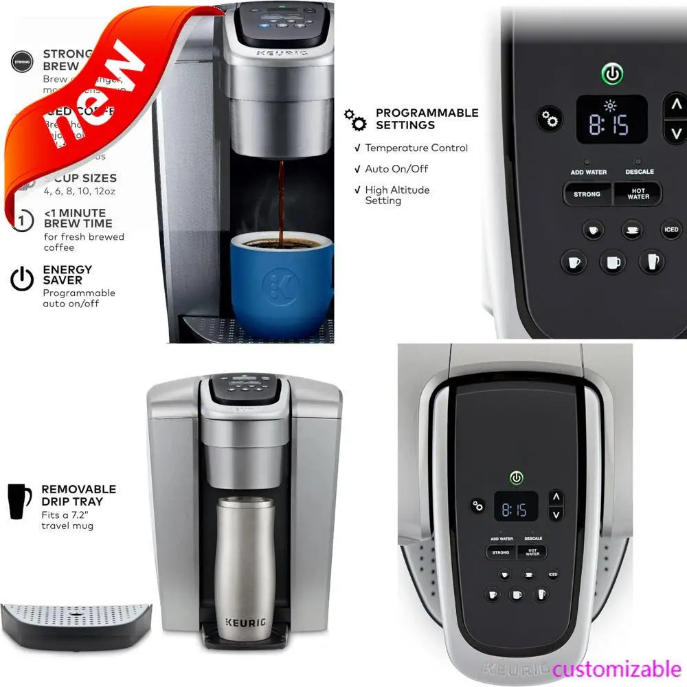 Keurig K-Elite Single Serve Coffee Maker With Adjustable Strength