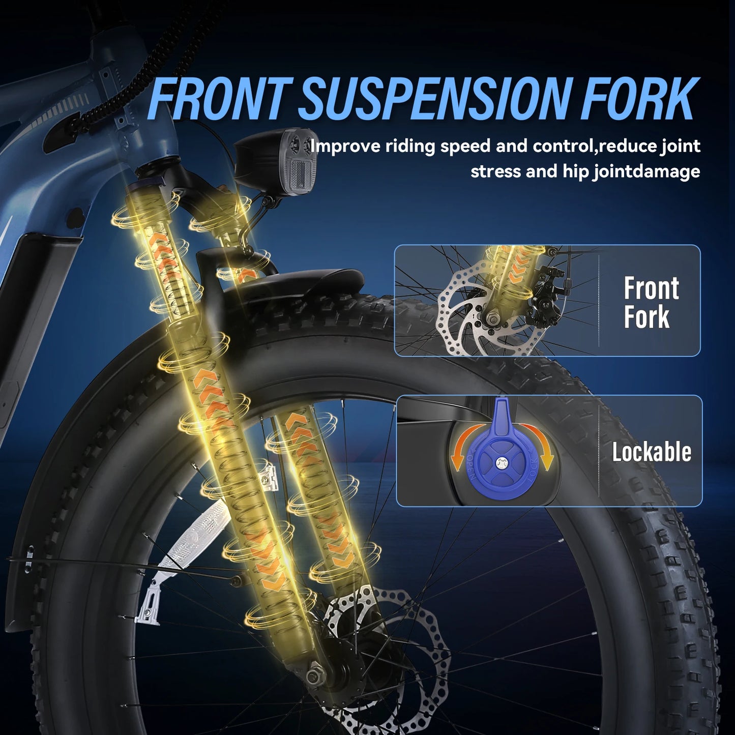 AMAK Electric Bike With 1500W Peak Motor And 48V Battery