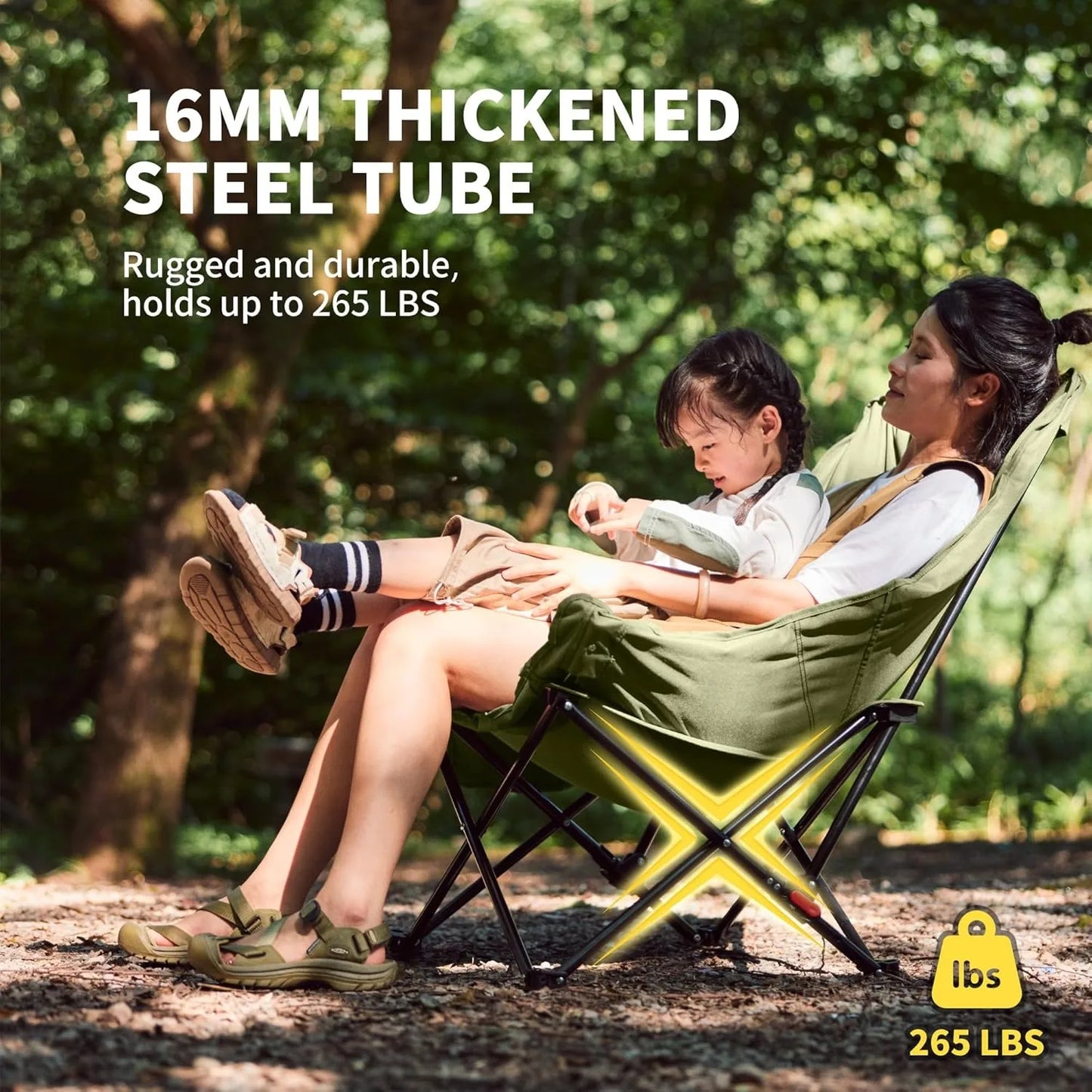 Naturehike High Back Moon Chair For Camping And Fishing