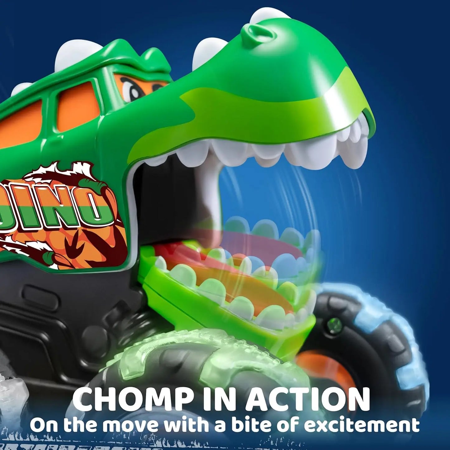 Joyfy Monster Truck Toys Press And Go Cars Three Pack