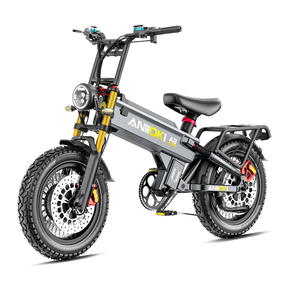 Electric bike 6000w Dual Motors Electric bike anioki ebike 60v Electric Bicycles for Adults 51MPH Electric Bicycles