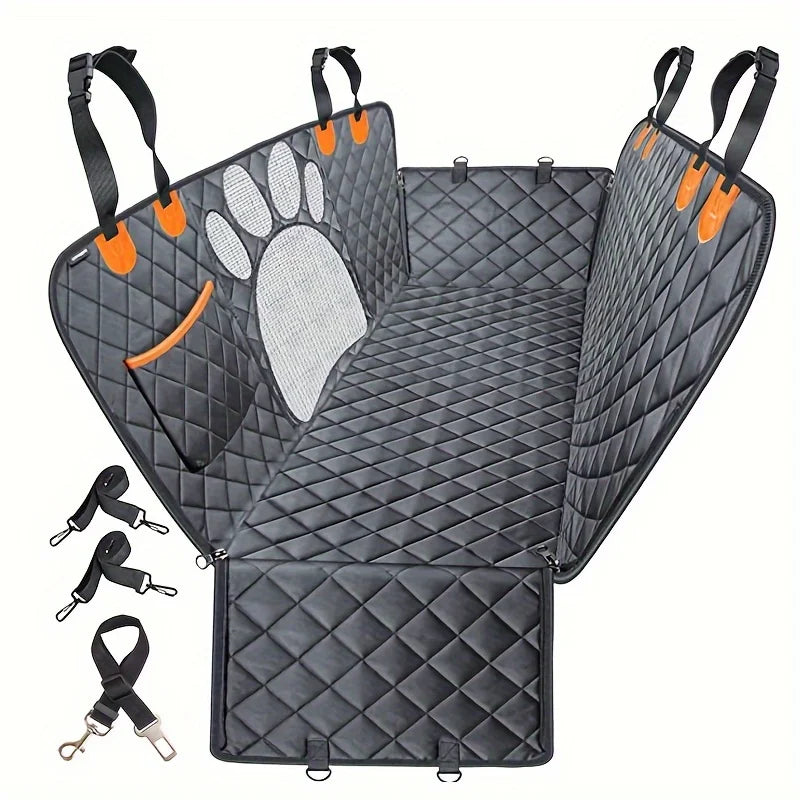 CN Zhejiang Dog Seat Cover Hammock Waterproof Rear Car Protector