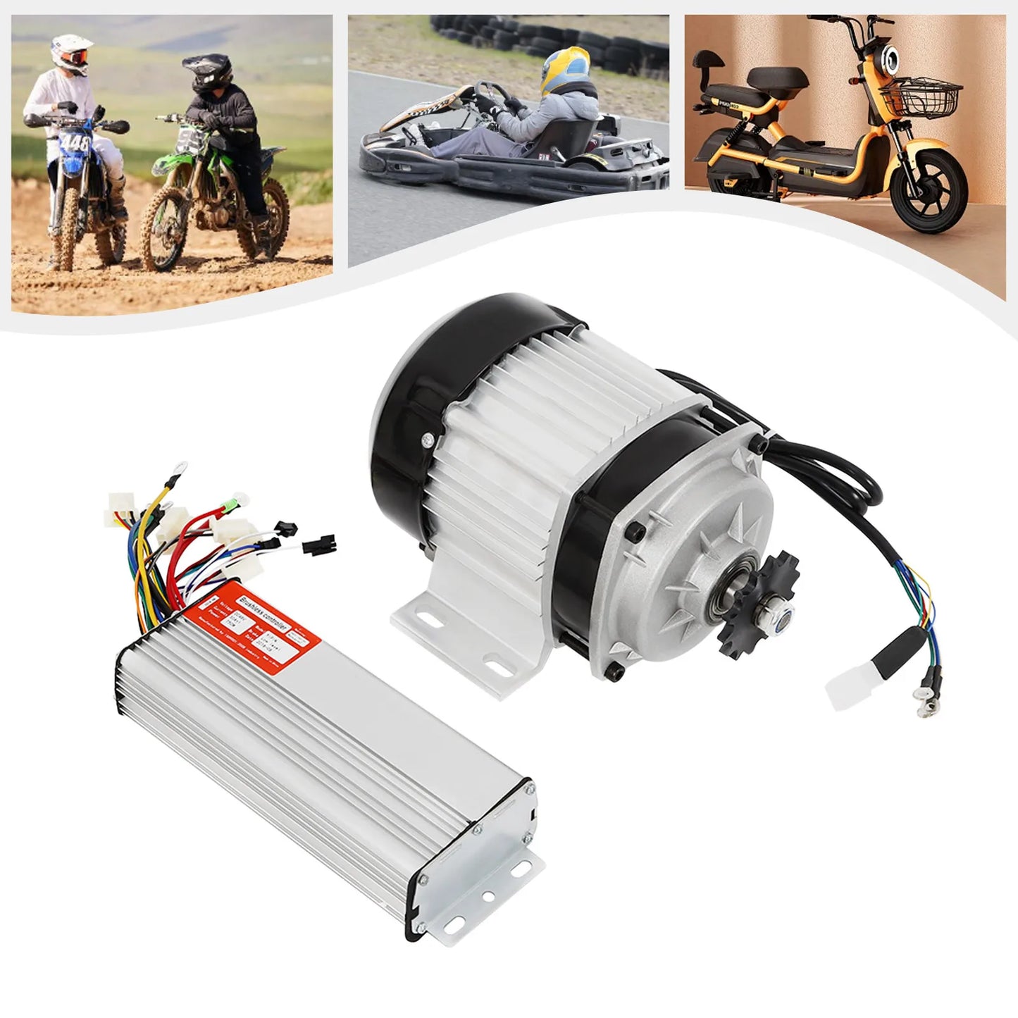750W 48V Brushless Motor For Bicycles And Etricycles