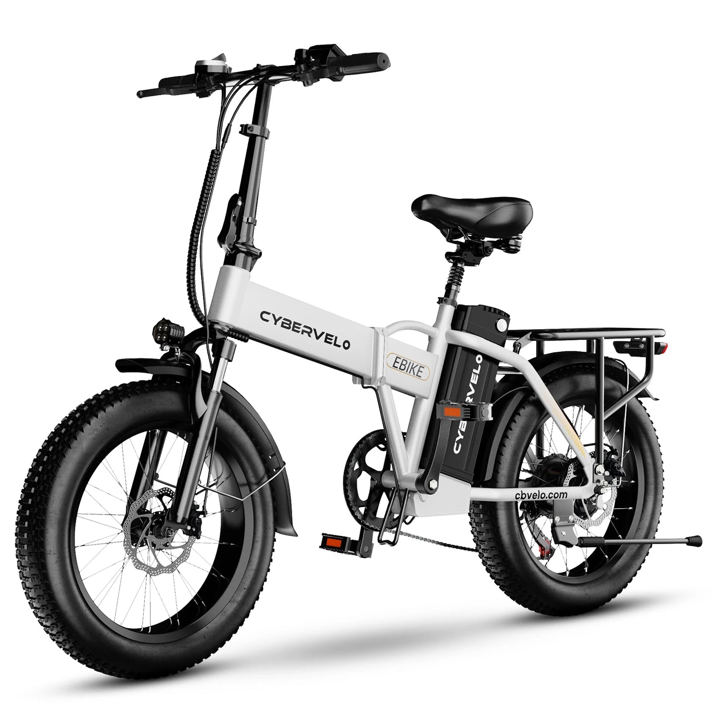 Cybervelo EK4 EK5 MARS700 Removable Battery EBike,28MPH,1000W Folding Electric Bike,80 Miles Max Range Adults, one year warrenty