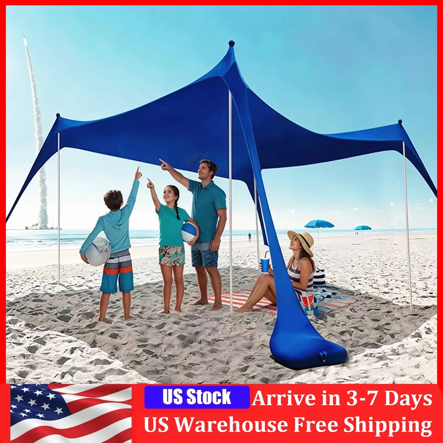 Portable Canopy Tent For Camping Picnic And Outdoor Sun Shelter