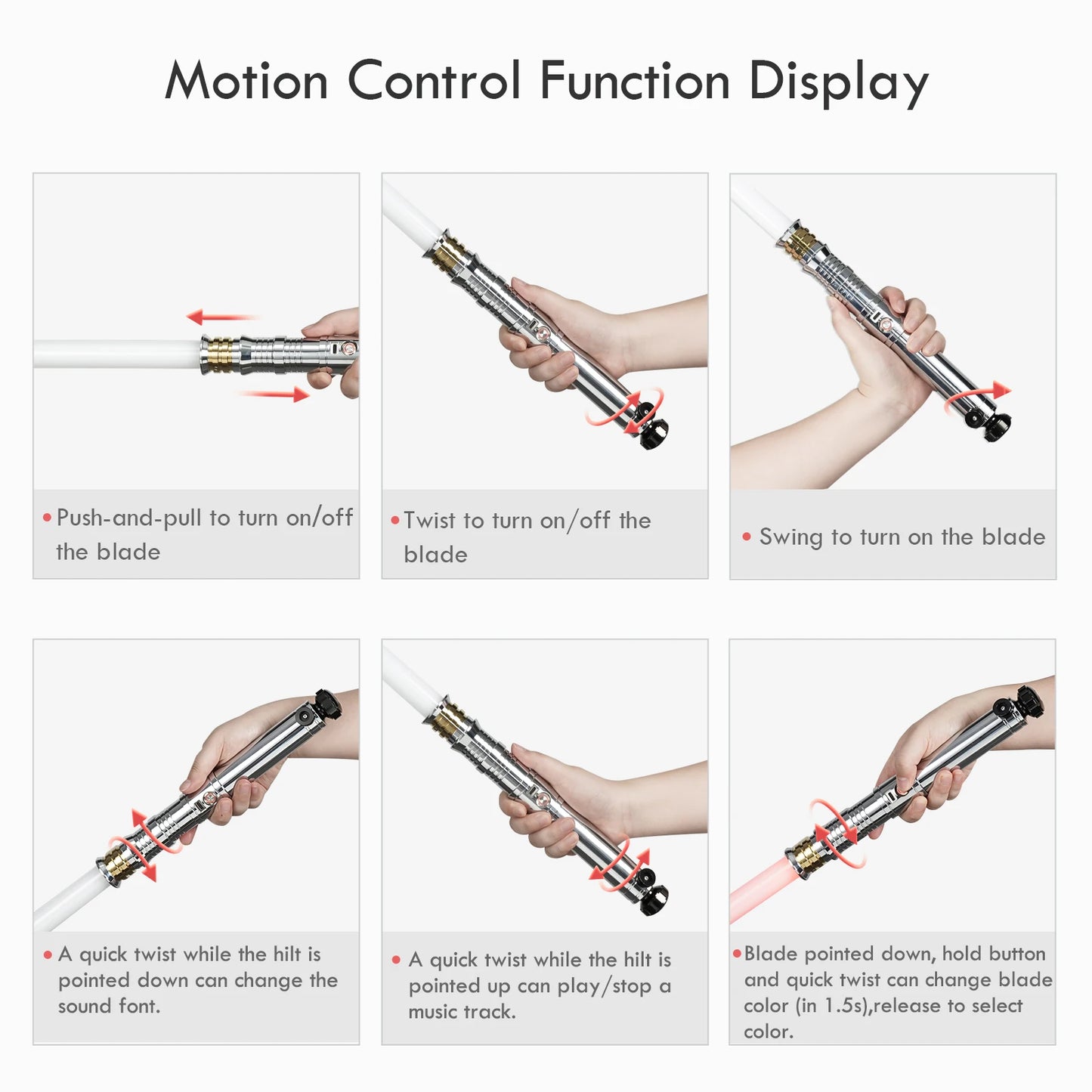 DamienSaber Darth Revan Xenopixel 3.0 Smooth Swing App Control