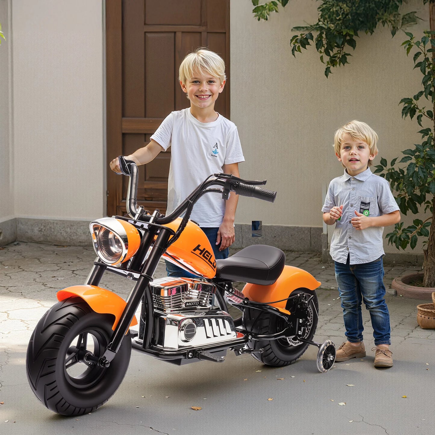 Mukidy 24V Kids Electric Dirt Bike Ride On Toy