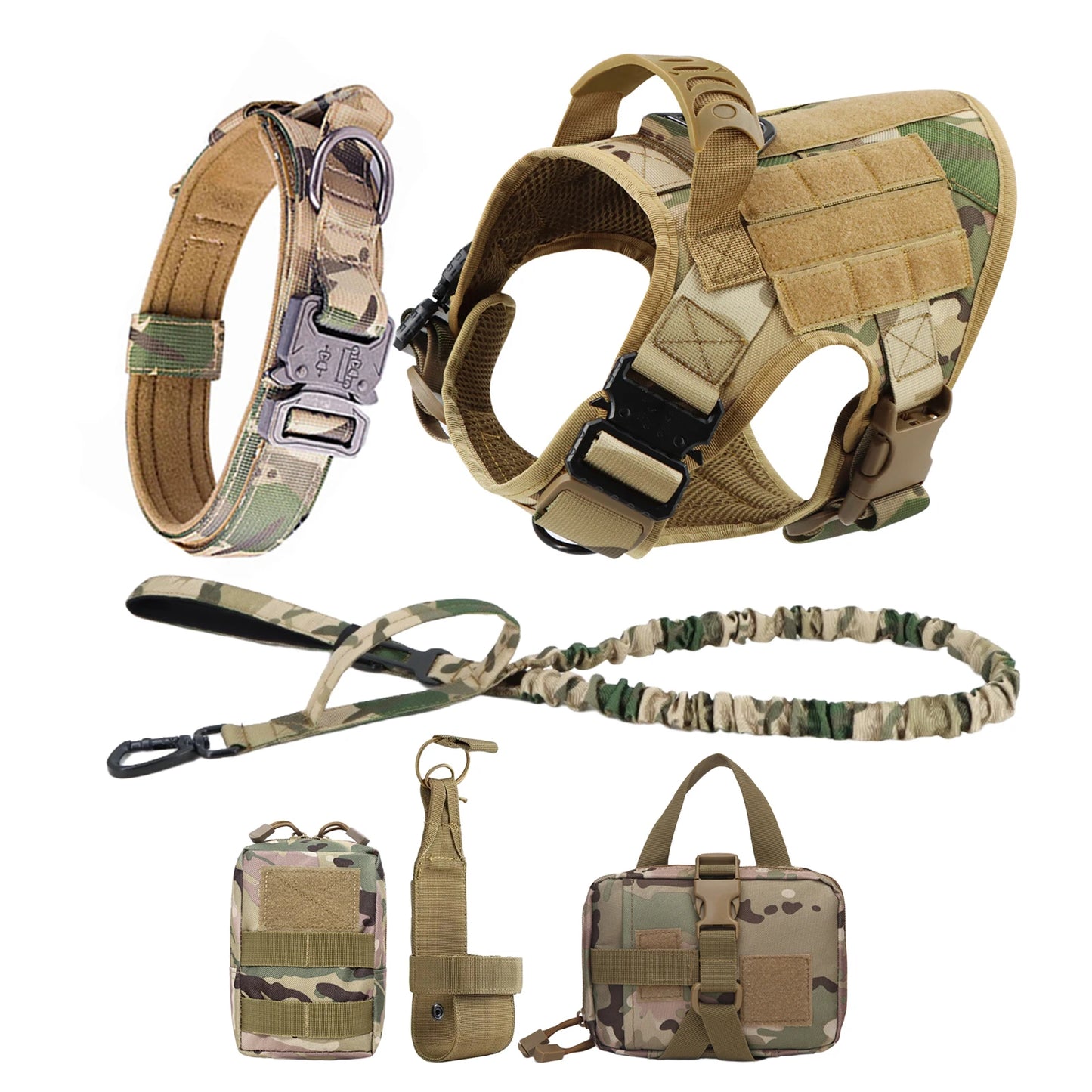 PETRAVELCN Nylon Vest Harness And Leash Set For Dogs