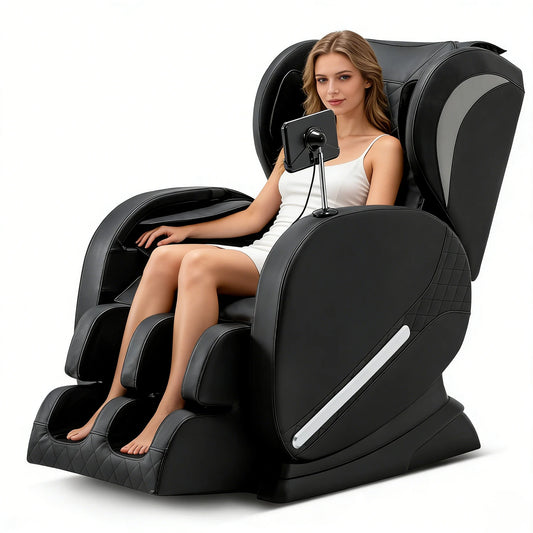 Electric massage chair full body airbags Reclining Shiatsu kneading Automatic Heating Zero Gravity Massage Chair Foot Roller