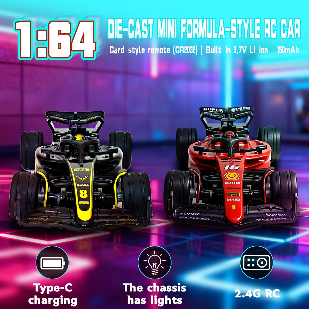 RC Drift Car 4WD Metal Toy Vehicle For Kids Adults