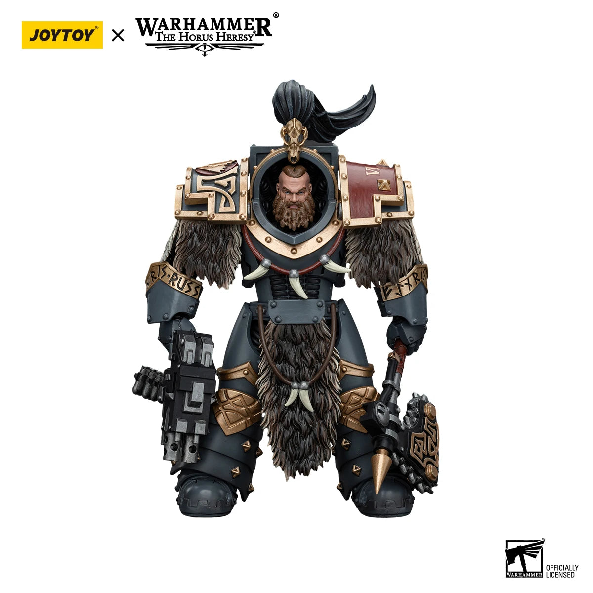 Joy Toy Warhammer 40K Space Wolves Varagyr Wolf Guard Figure