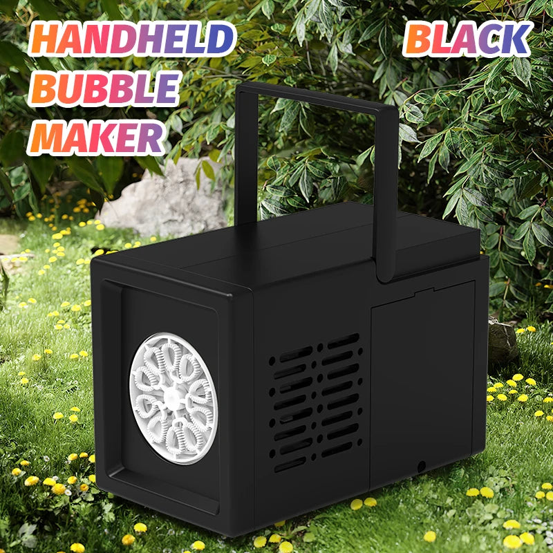 Ten Hole Bubble Blowing Machine Toy Handheld Bubble Maker Outdoors