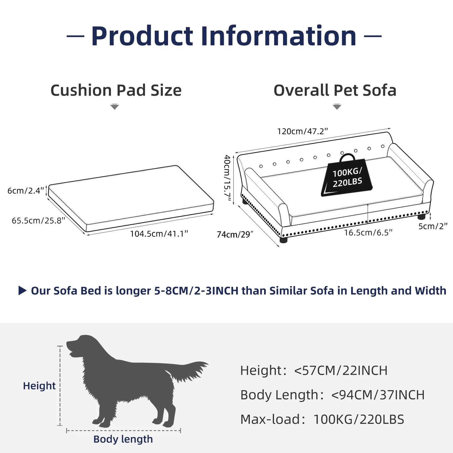 BINGOPAW Dutch Velvet Pet Lounge Chair Bed With Detachable Pad