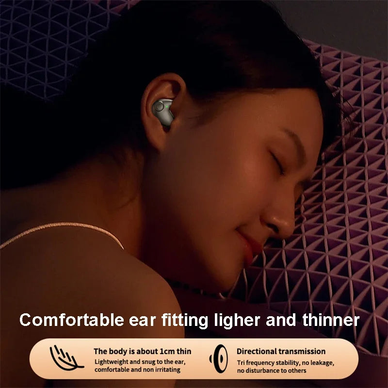 SHUKE Invisible Sleep Earphones Wireless Bluetooth 5.3 Headphones