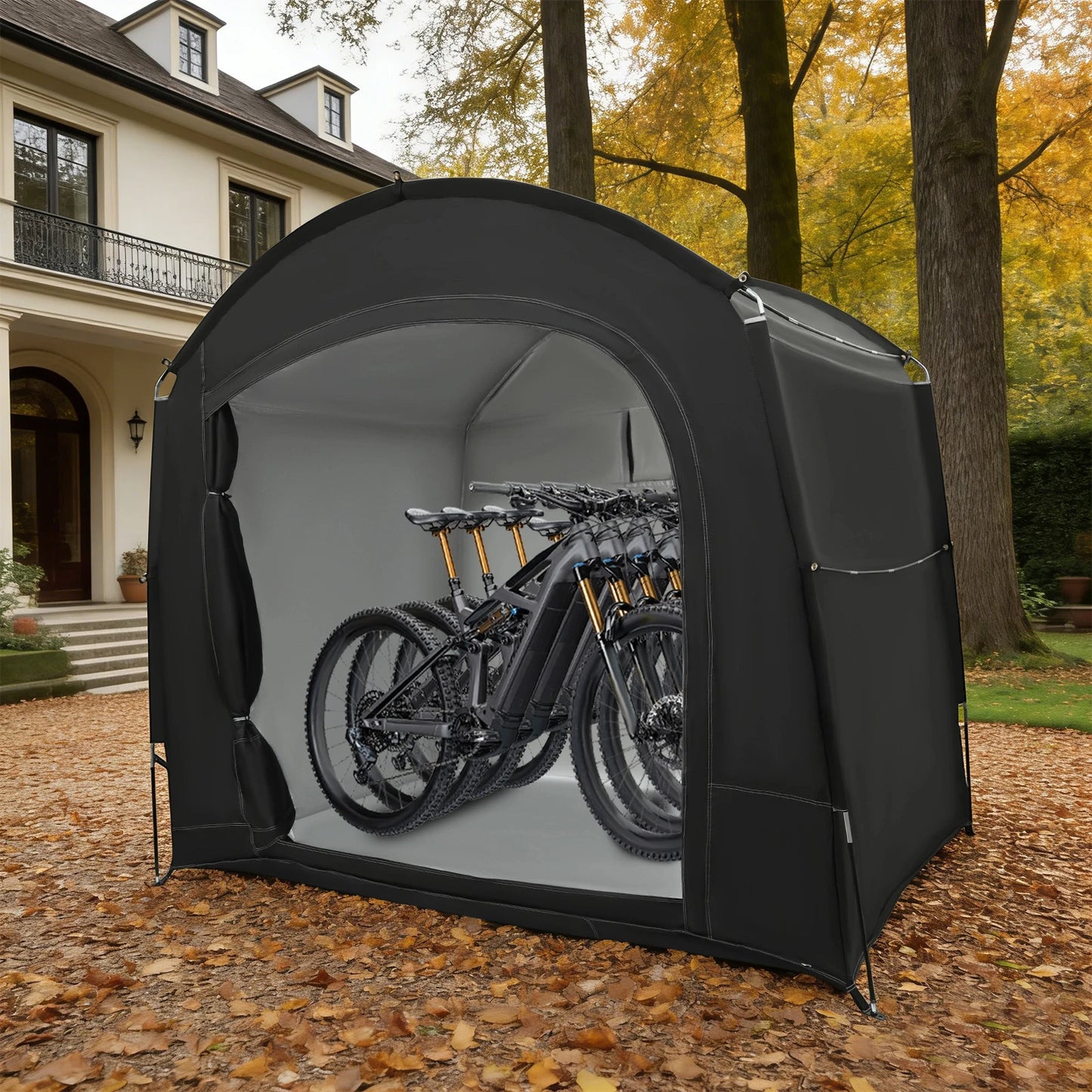 Portable Outdoor Bike Tent Shelter And Storage Bag