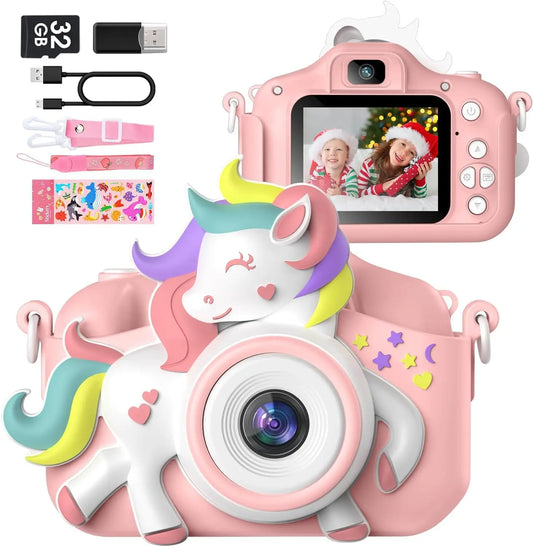 Diamookycn Kids Mini Camera 20MP 1080P HD Digital Cam