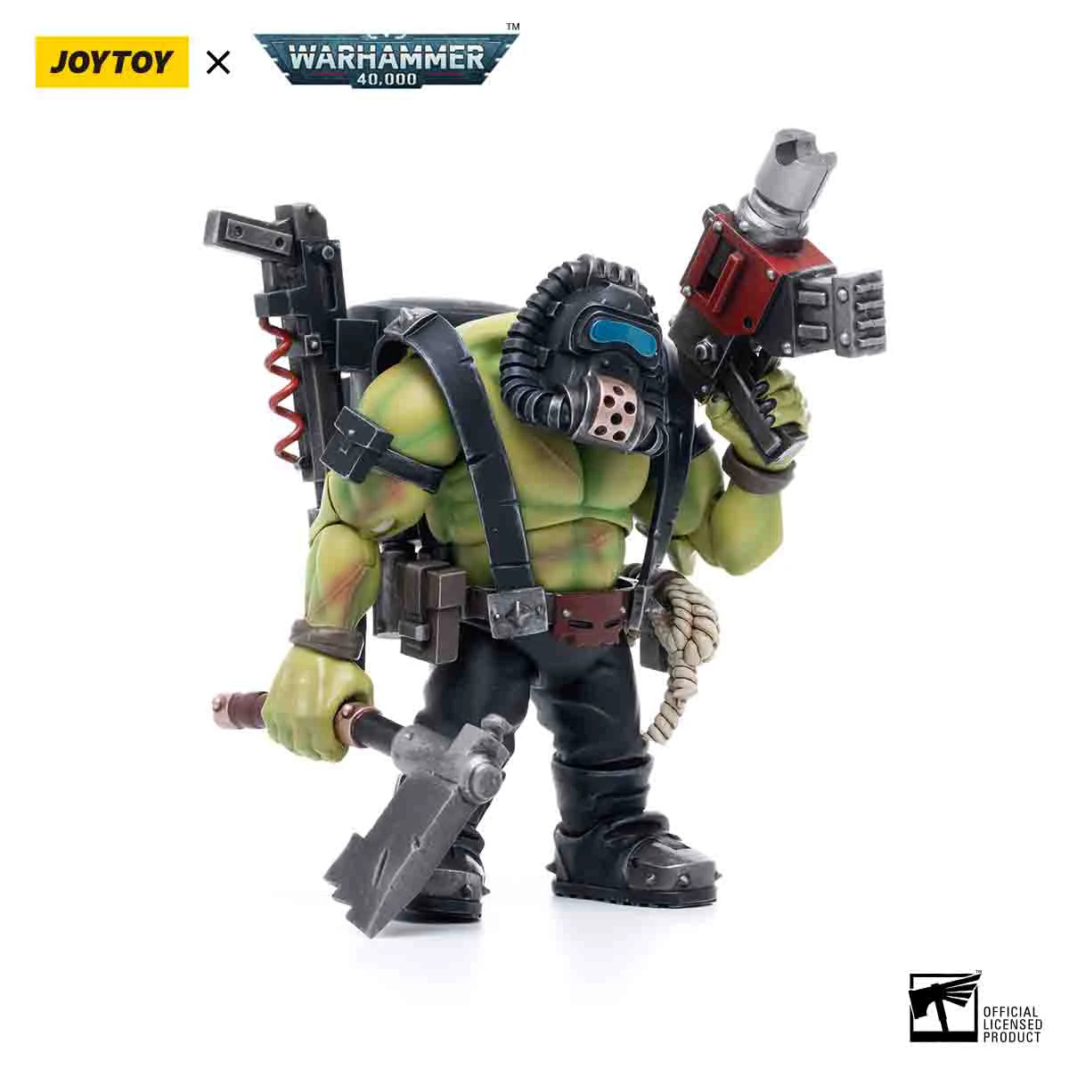 Joy Toy Warhammer 40K Ork Kommandos Nob Nazbog Ragrob Balrukk