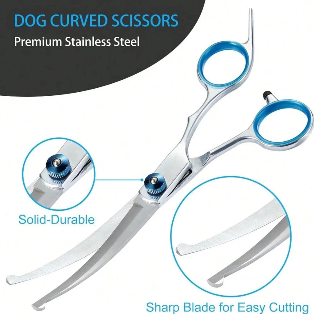 Shuyu Stainless Steel Pet Grooming Scissors Kit For Pets