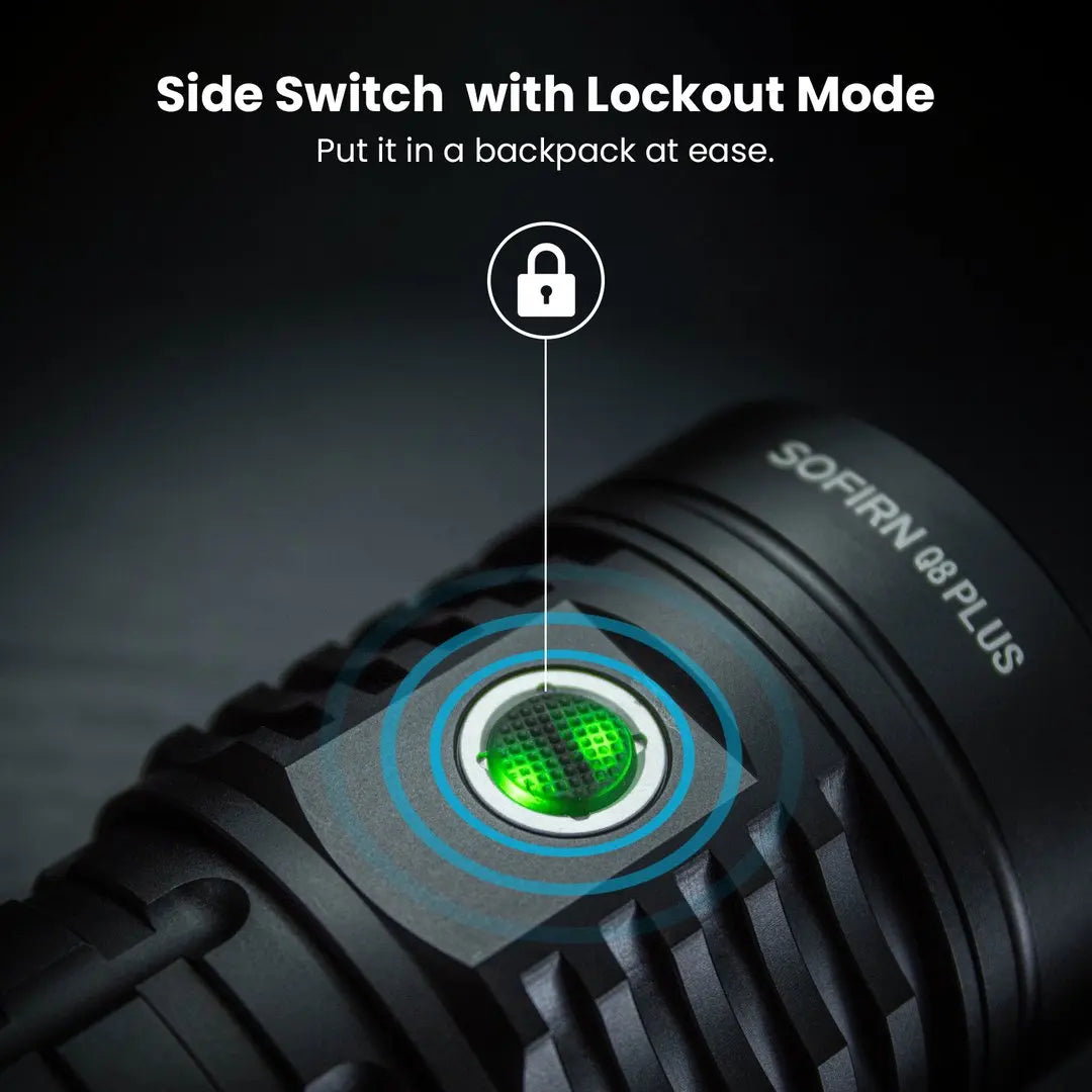Sofirn Q8 Plus Super Powerful XHP50B LED Flashlight