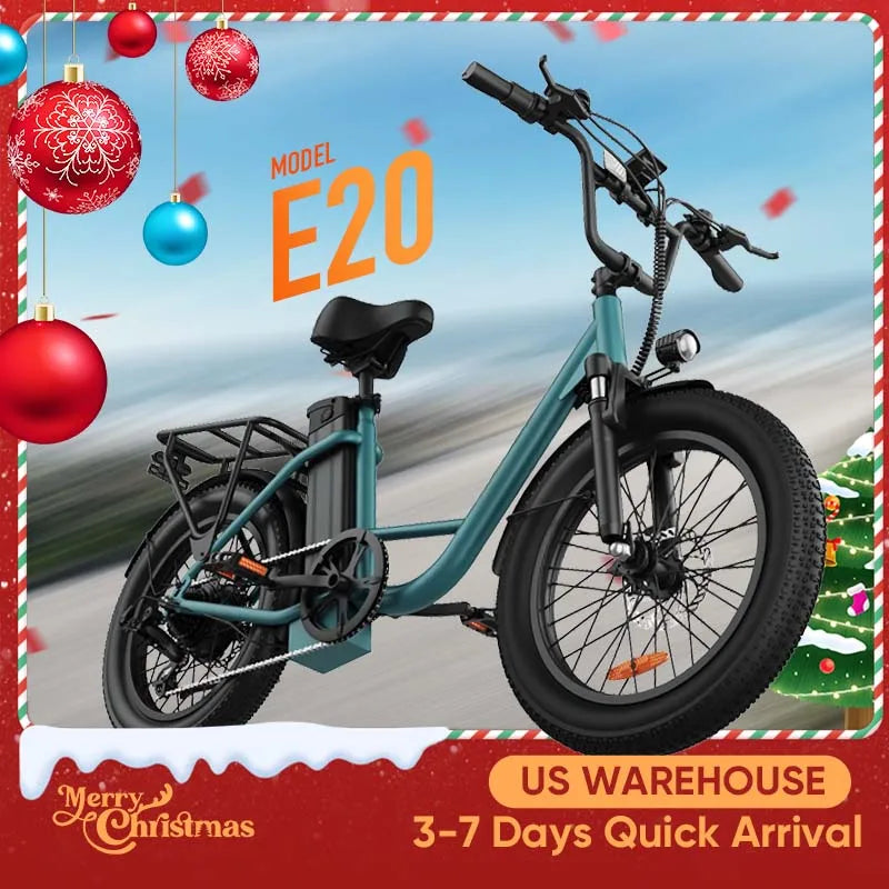 URLIFE 1000W E20 Electric Bike With Removable 48V Battery