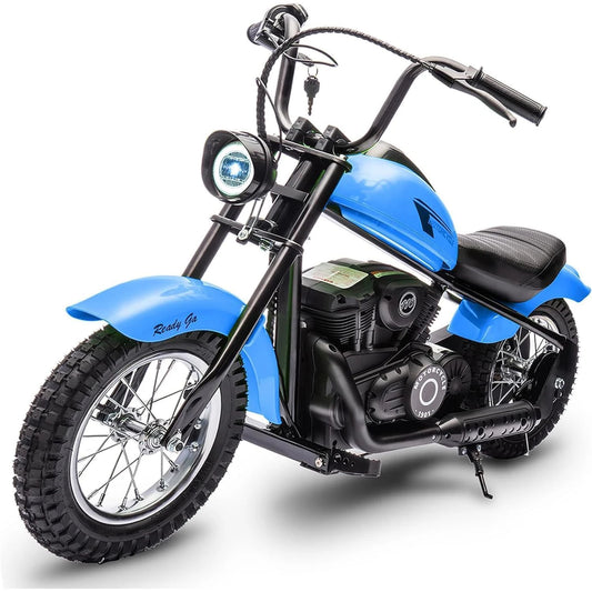 HiMISS 24V 250W Kids Electric Dirt Bike TwoSpeed 14 MPH