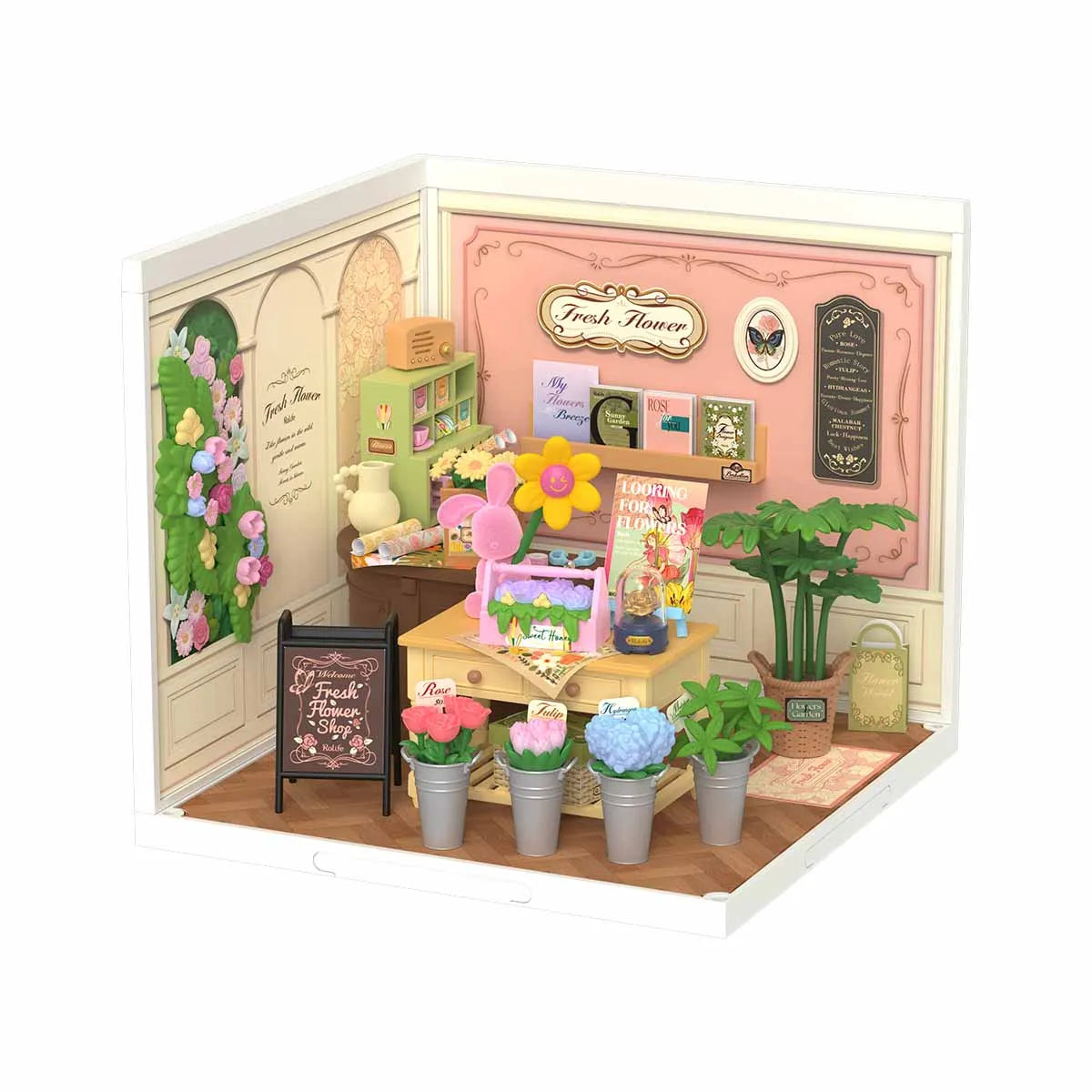 Robotime Cake Shop Dollhouse Building Blocks