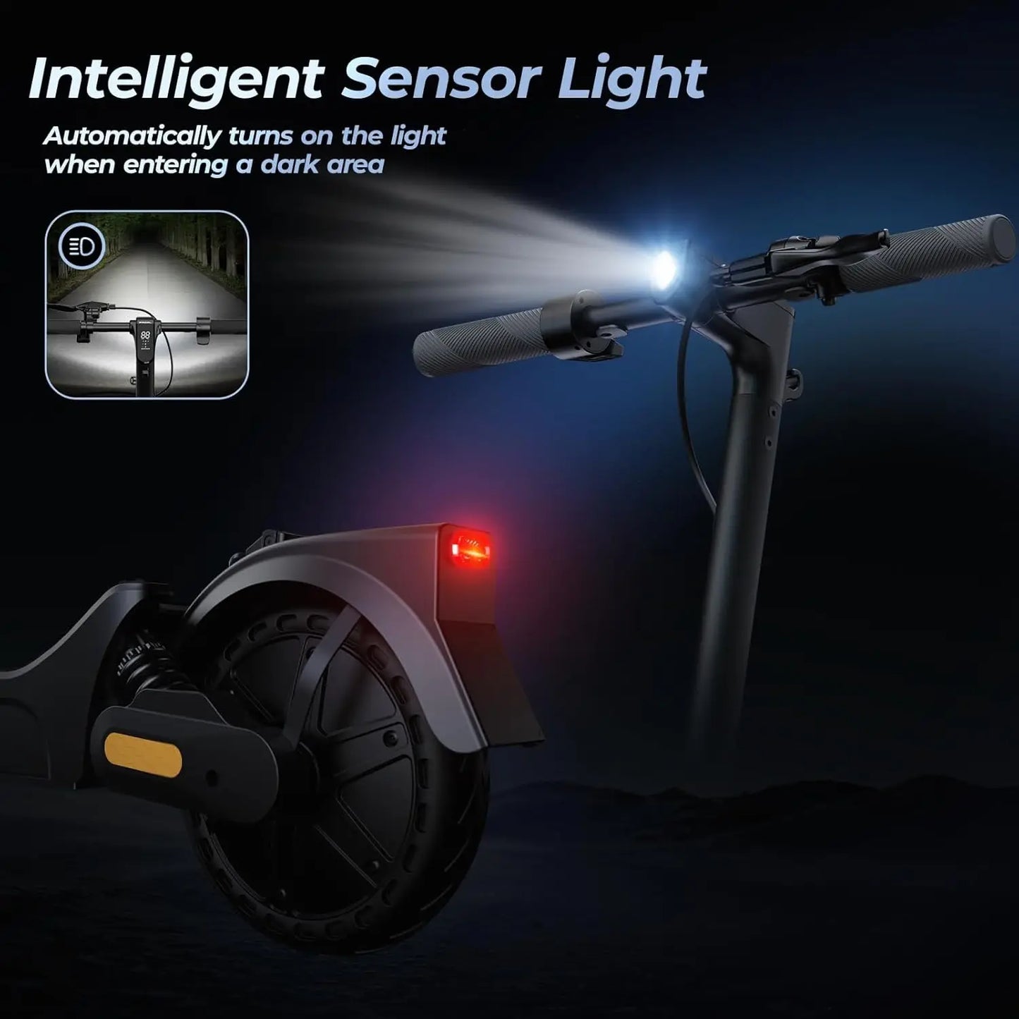High Speed Foldable Electric Scooter 500W With App Control