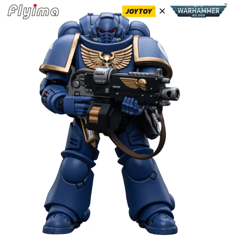 FlyimaBy Warhammer Intercessor Series 40K Action Figure 4-Piece Set