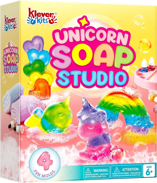 Joyfy Unicorn Soap Making Kit DIY for Kids and Teens
