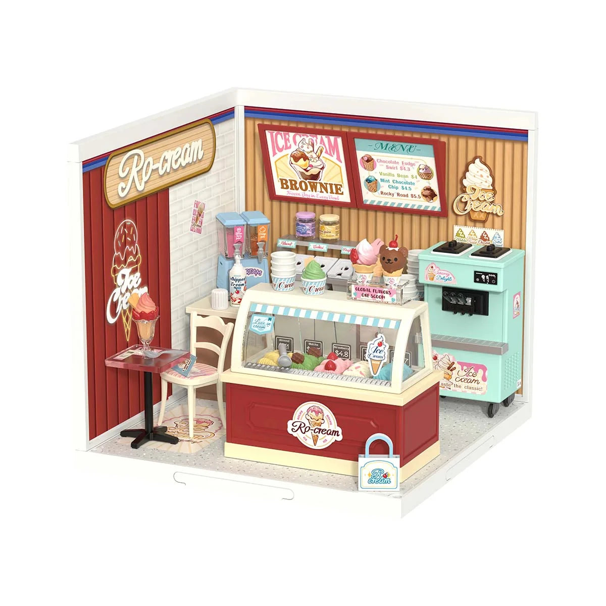 Robotime Cake Shop Dollhouse Building Blocks