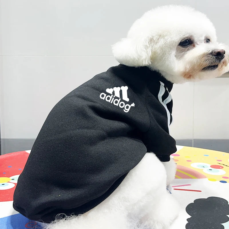 YUNFANCN Winter Fleece Dog Hoodie Sweatshirt Jacket For Pets
