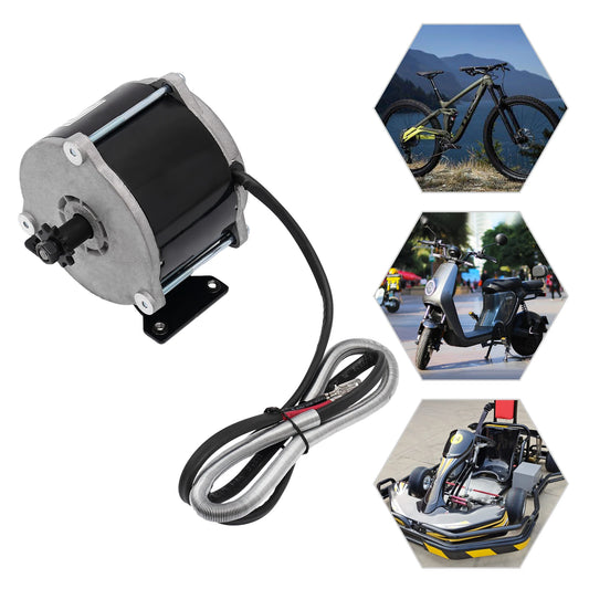 MY1018E D Brushed DC Motor 36V 500W For Electric Bikes