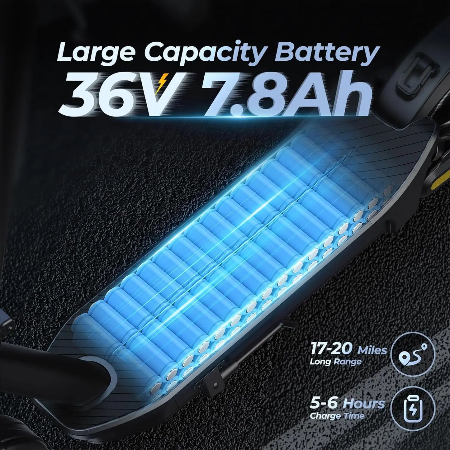 High Speed Foldable Electric Scooter 500W With App Control