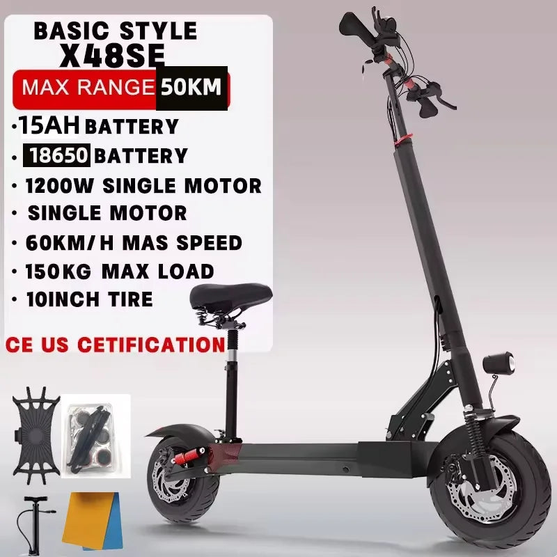 Jueshuai Outdoor Off Road Electric Scooter 48V 72V 1000W 6000W