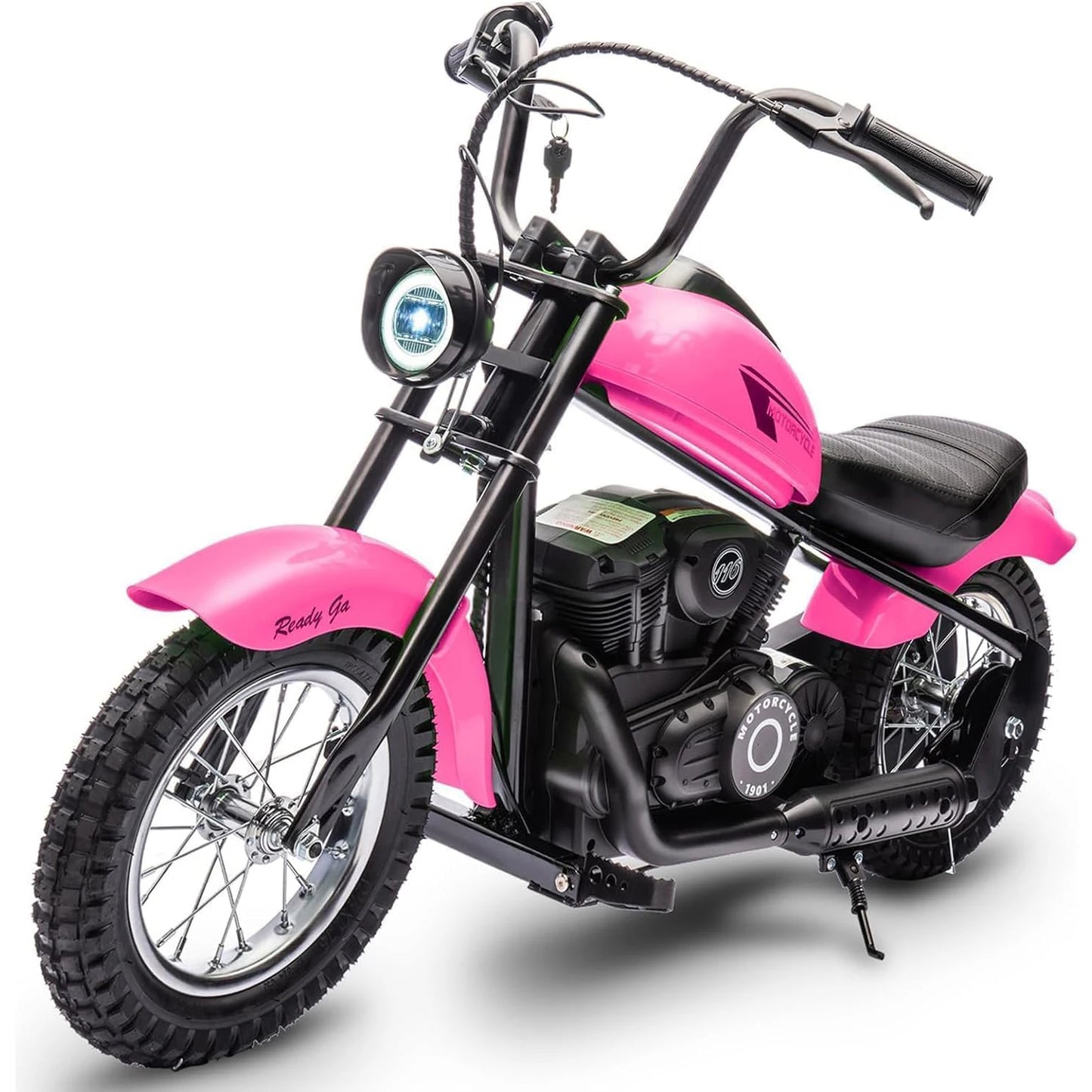 HiMISS 24V 250W Kids Electric Dirt Bike TwoSpeed 14 MPH