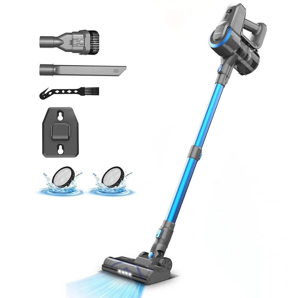 INSE N300 Cordless Upright Vacuum For Carpet And Hard Floors
