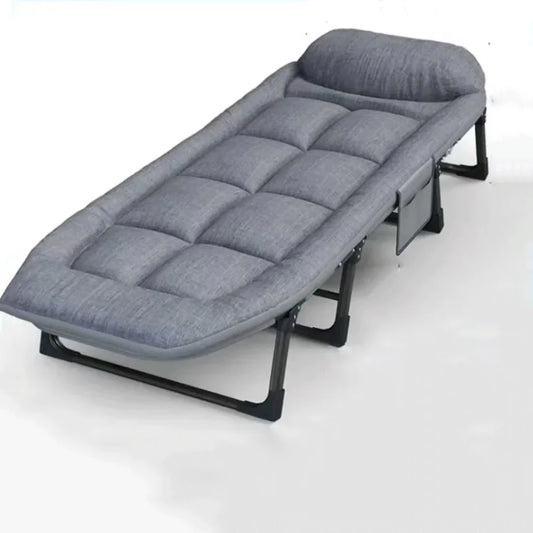 Aoran Portable Folding Lounge Chair With Side Pocket